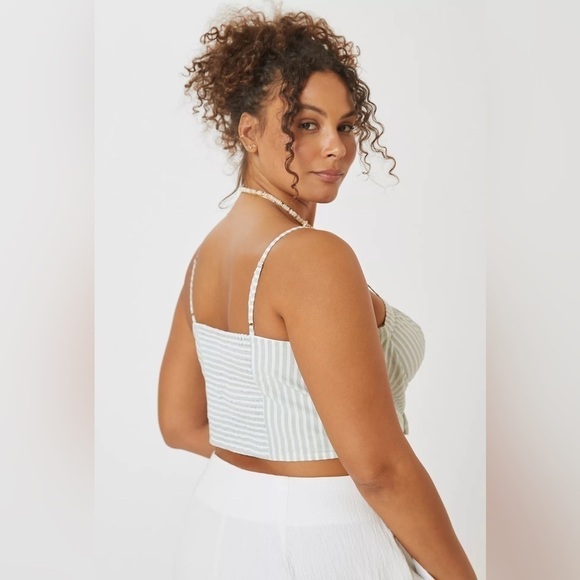 Anthropologie Bustier Top Size XL - Picture 6 of 7